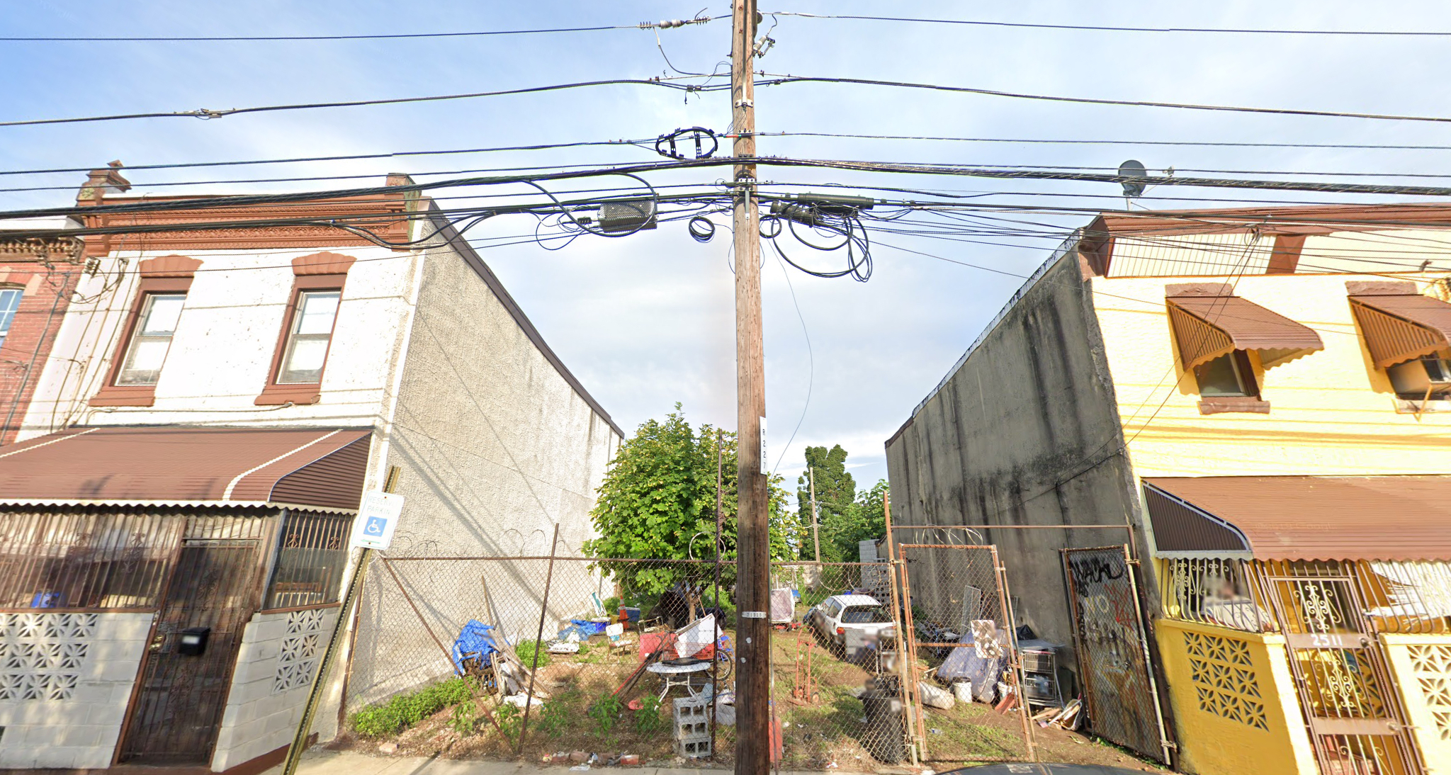 Current view of 2513 North Howard Street. Credit: Google.