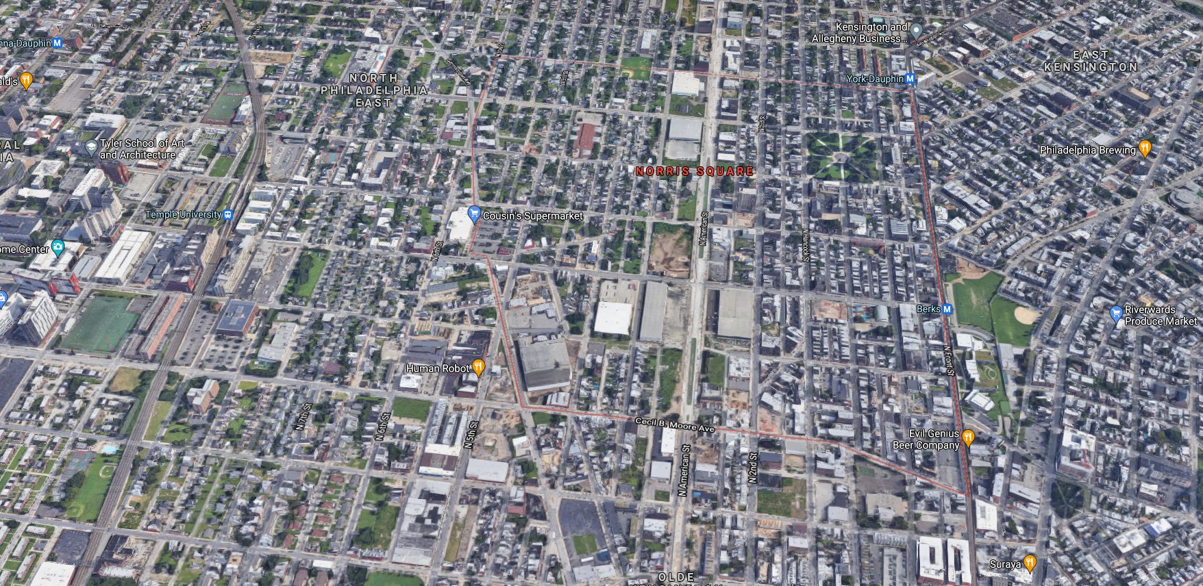 Norris Square Ranks at Number 27 on Philly YIMBY’s First Anniversary