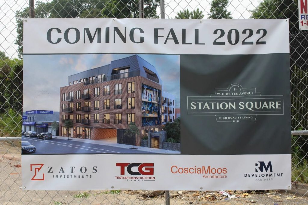 Station Square at 308-16 West Chelten Avenue. Credit: Tester Construction Group