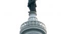 The William Penn statue atop City Hall. Credit: James Mitchell via Wikipedia