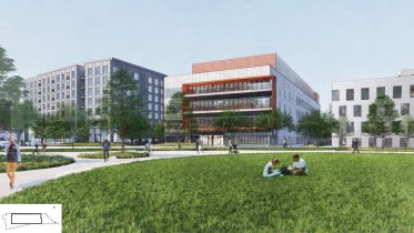 Rendering of 1201 Normandy Place. Credit: Google.