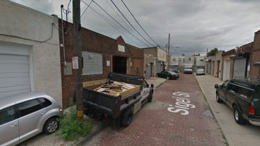 1108-12 Sigel Street. Looking southwest. Credit: Google Maps