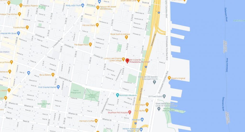 841-51 South 2nd Street. Credit: Google Maps