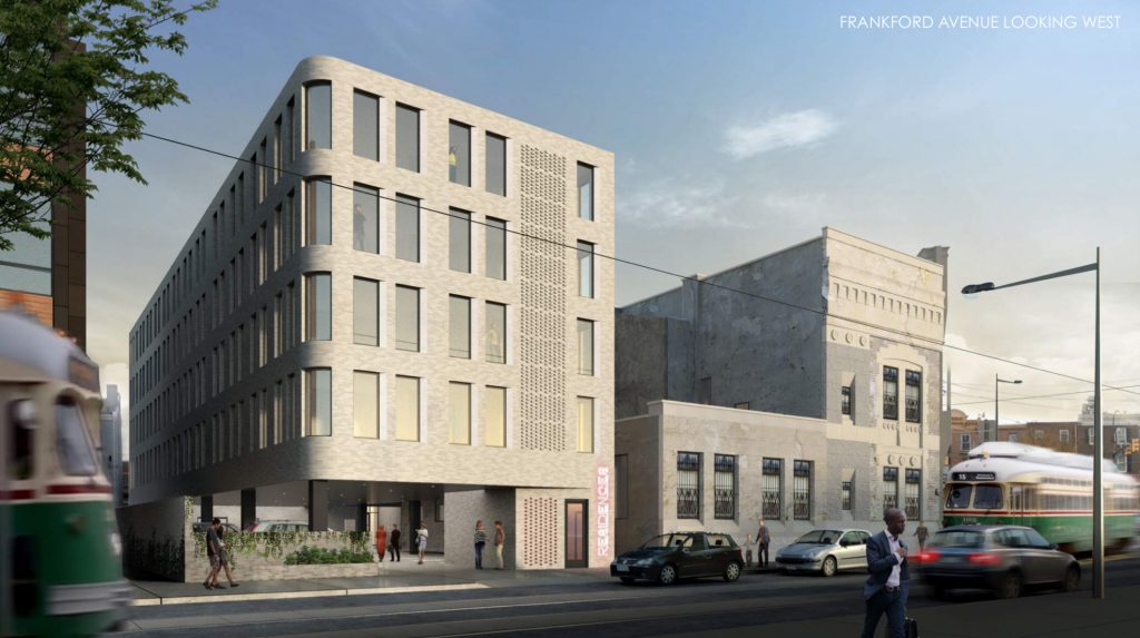 Rendering of 1148 Frankford Avenue. Credit: OOMBRA Architects.