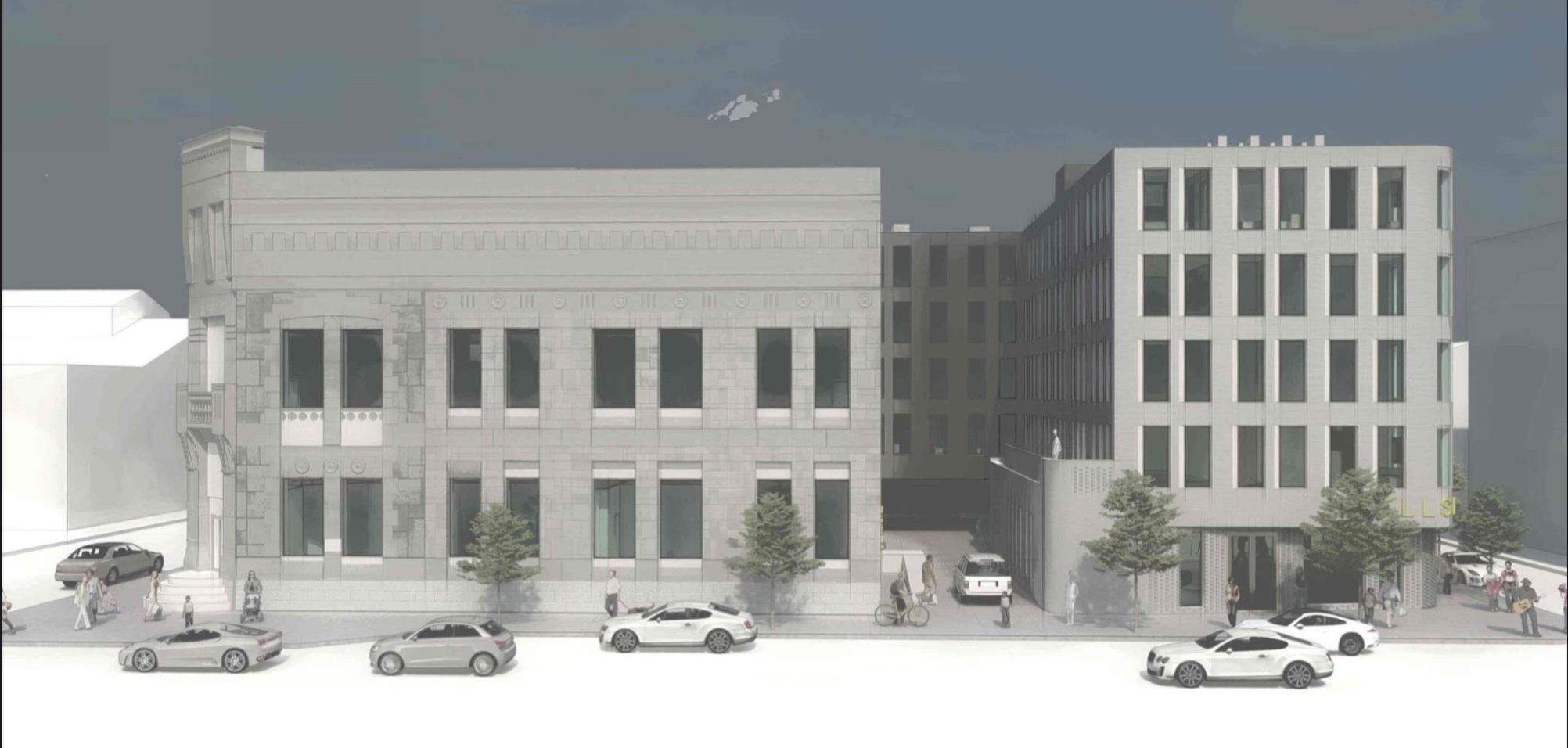 1148-62 Frankford Avenue. Rendering credit: OOMBRA Architects