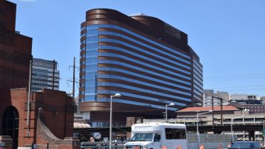 Pavilion as seen from South Street Bridge. Credit: Thomas Koloski.