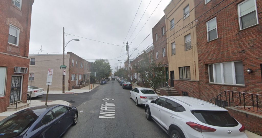 Mifflin Street, with 1326 Mifflin Street on the right. Looking east. Credit: Google Street View