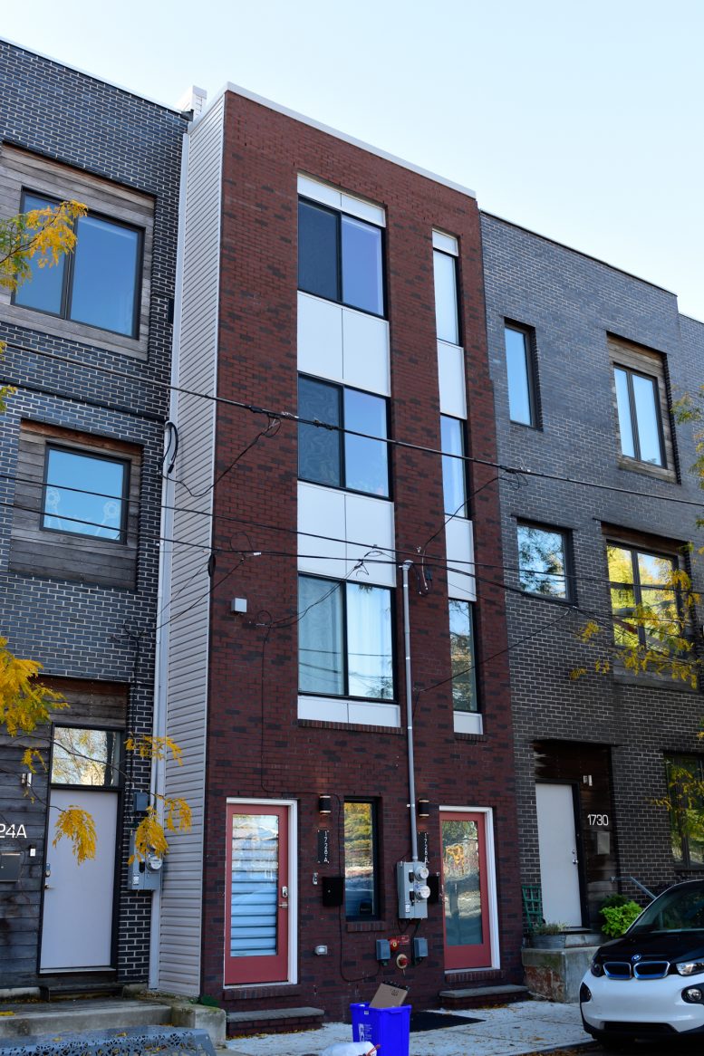 FourStory Duplex Stands Completed at 1728 Folsom Street in Fairmount