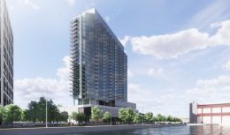 300 North Christopher Columbus Boulevard. Credit: Handel Architects