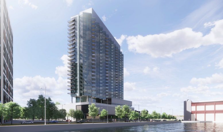 300 North Christopher Columbus Boulevard. Credit: Handel Architects