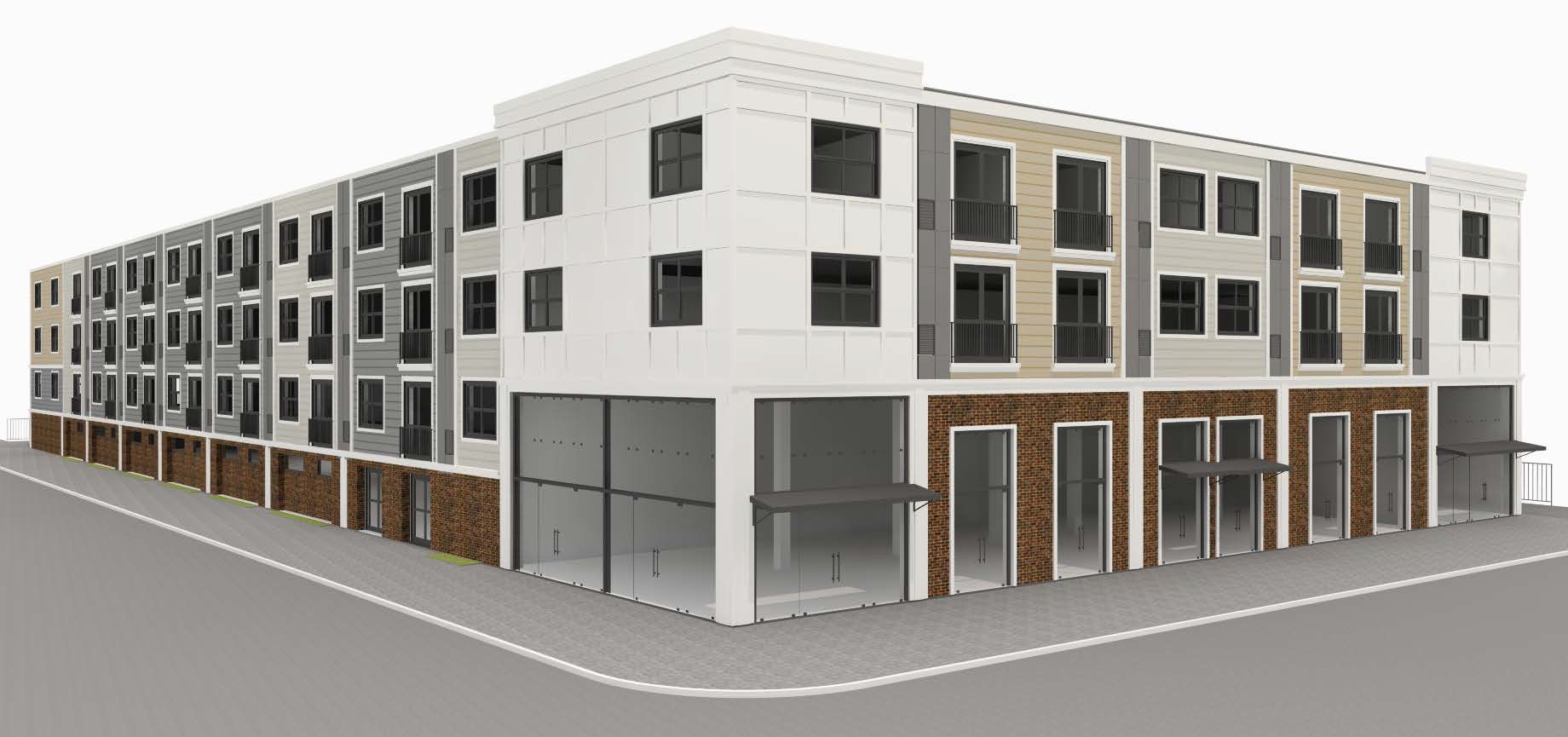 A Detailed Look at the FourStory, 86Unit Residential Building