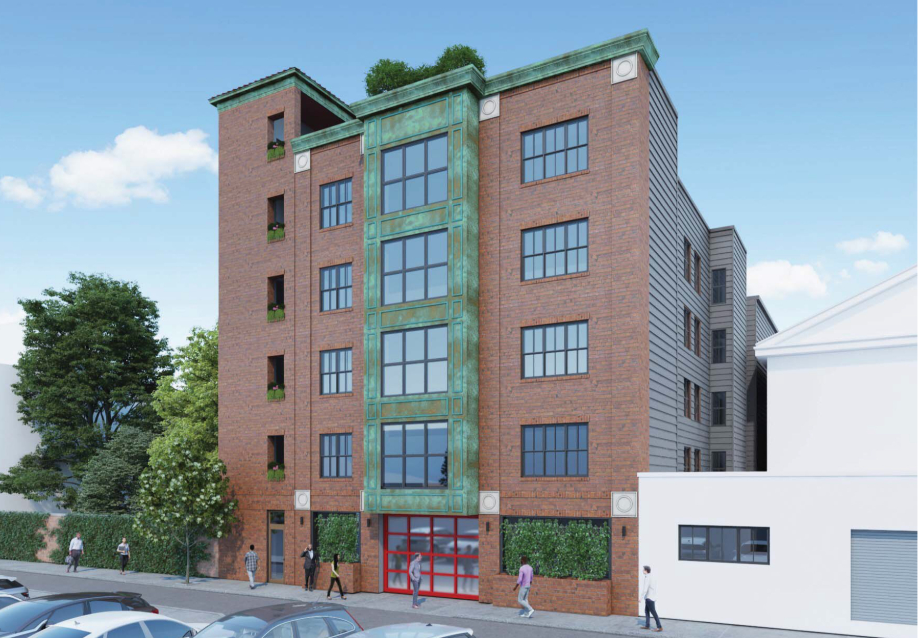 Rendering of 1221-25 North 4th Street. Credit: Continuum Architecture.