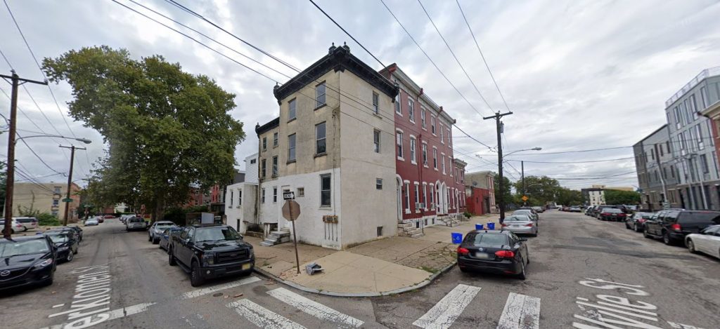 1754 Wylie Street prior to demolition. Looking south. September 2018. Credit: Google Street View