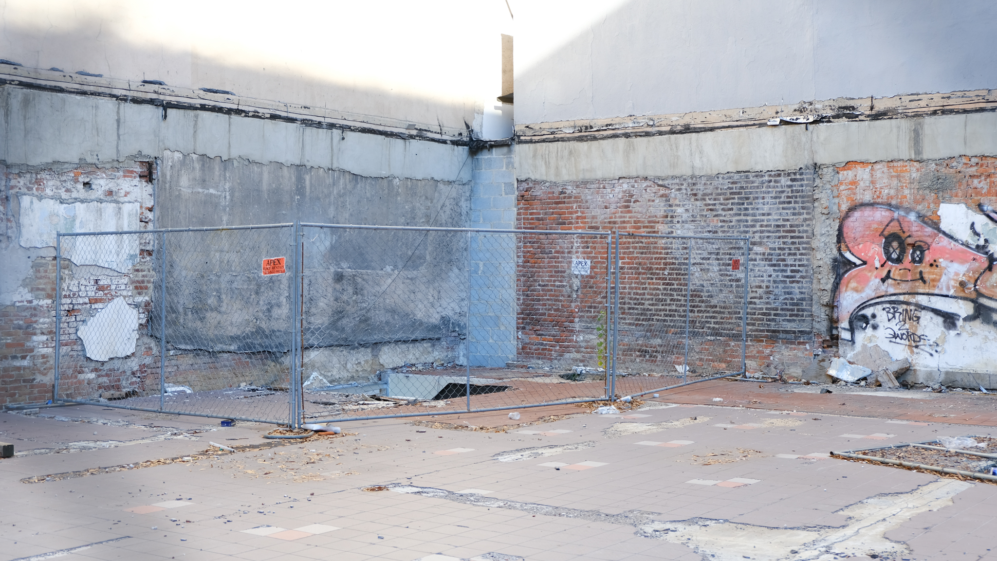 Site Prep Underway at 1101 Walnut Street in Midtown Village, Center