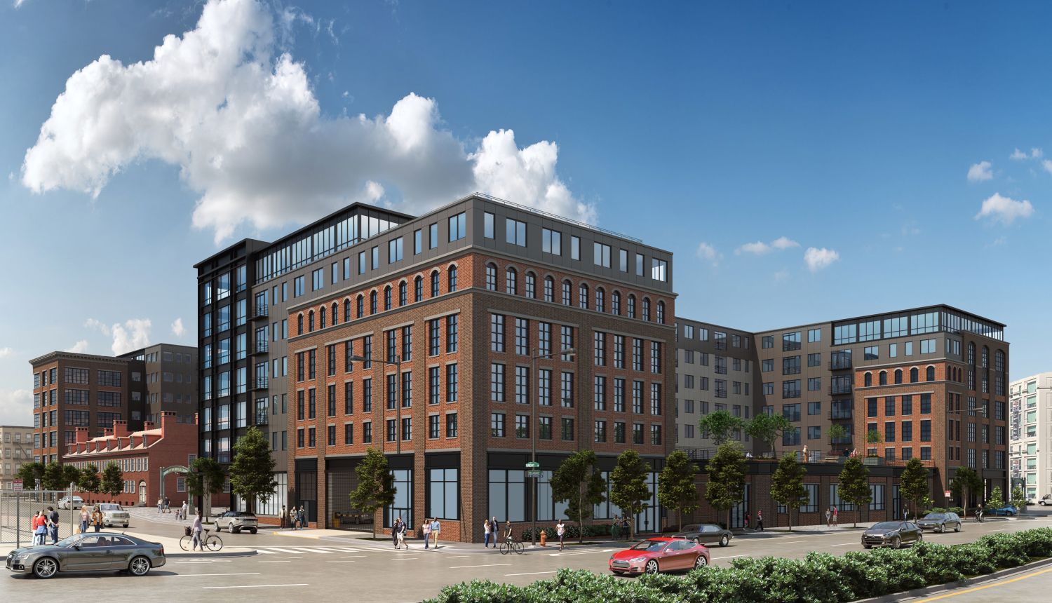 700-30 Delaware Avenue and 711-35 North Front Street. Credit: JKRP Architects