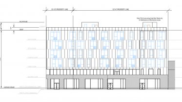 Rendering of 1212-16 North Delaware Avenue.