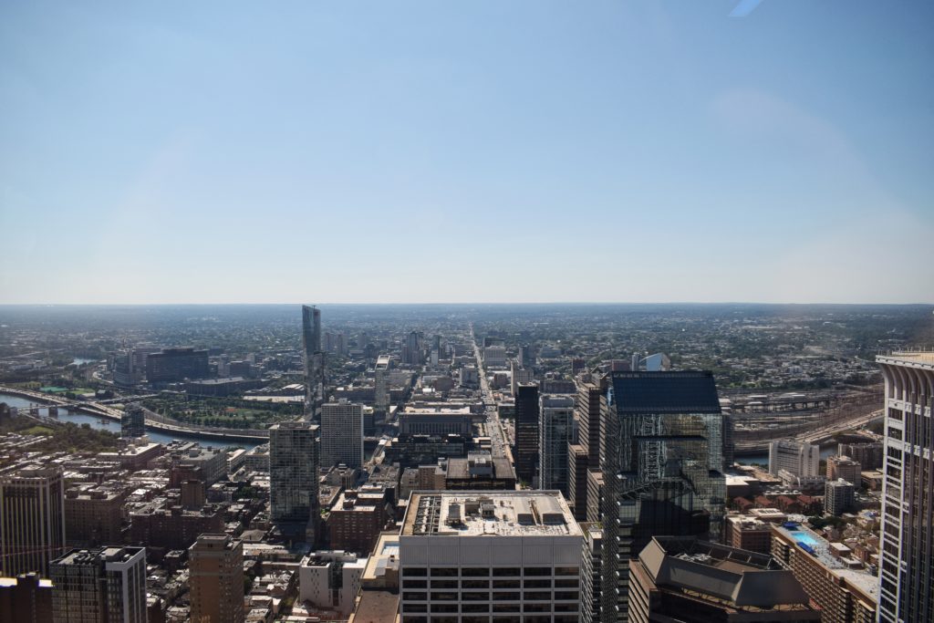 West view from One Liberty Observation Deck. Photo by Thomas Koloski