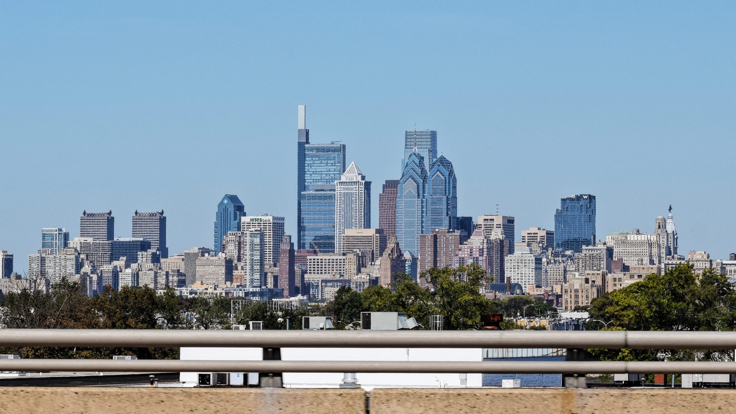 2019 Philadelphia skyline from the I-95. Photo by Thomas Koloski