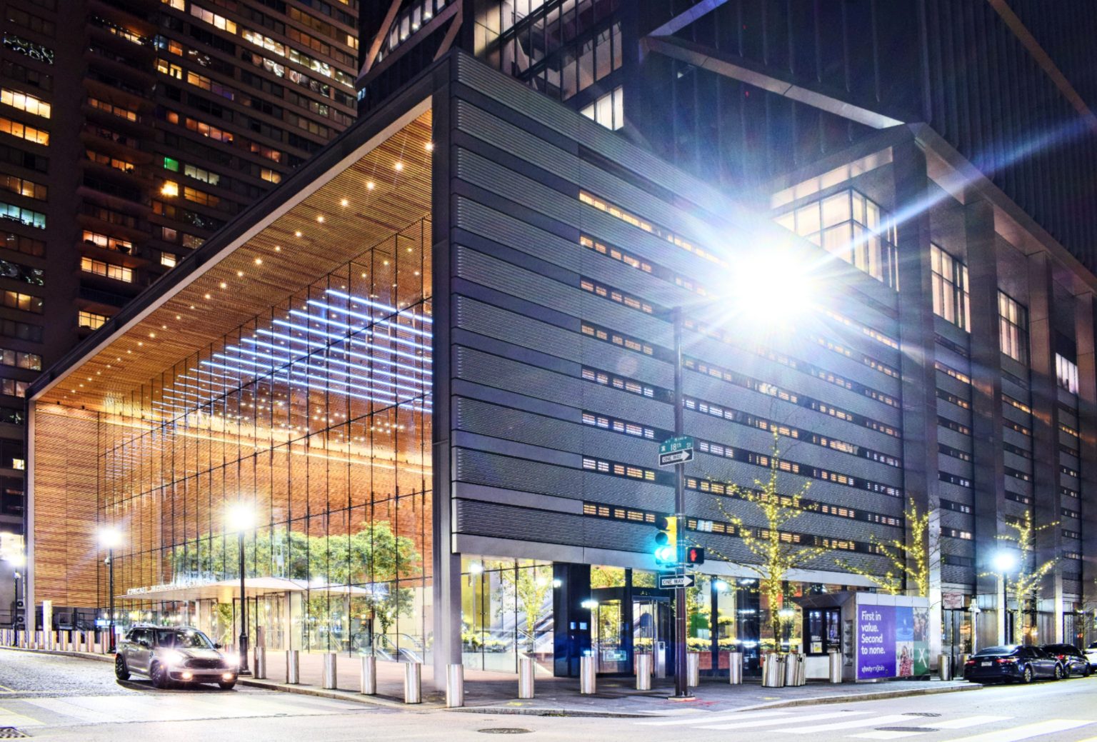 A Look at the Lobby of the Comcast Technology Center, Philadelphia's ...