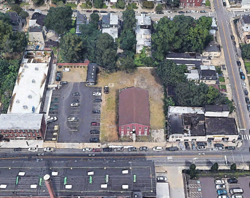 Aerial view of 113-29 Berkley Street. Credit: Google.