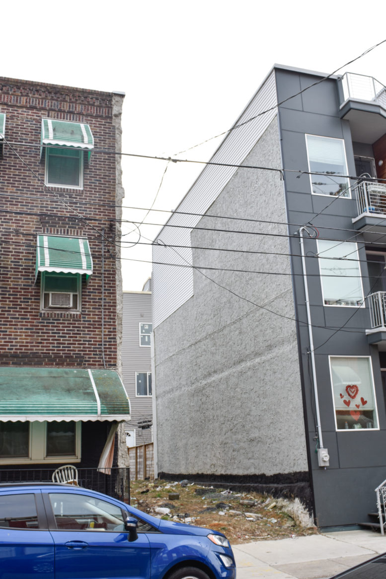 No Progress Yet at Site of Rowhouse at 612 McKean Street in Wharton