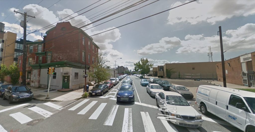633 North 5th Street. Looking southeast, prior to the development boom. September 2014. Credit: Google Maps