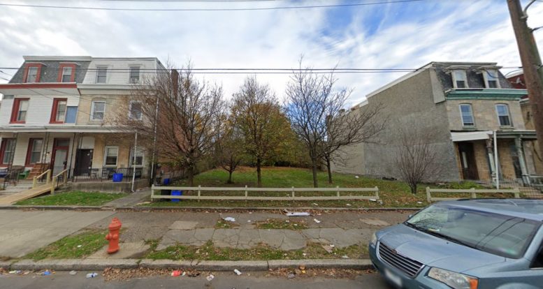 746 North 40th Street. Looking west. Credit: Google