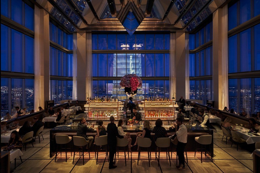 The Jean-Georges Philadelphia restaurant atop the Comcast-Technology-Center. Credit: Four Seasons Hotel