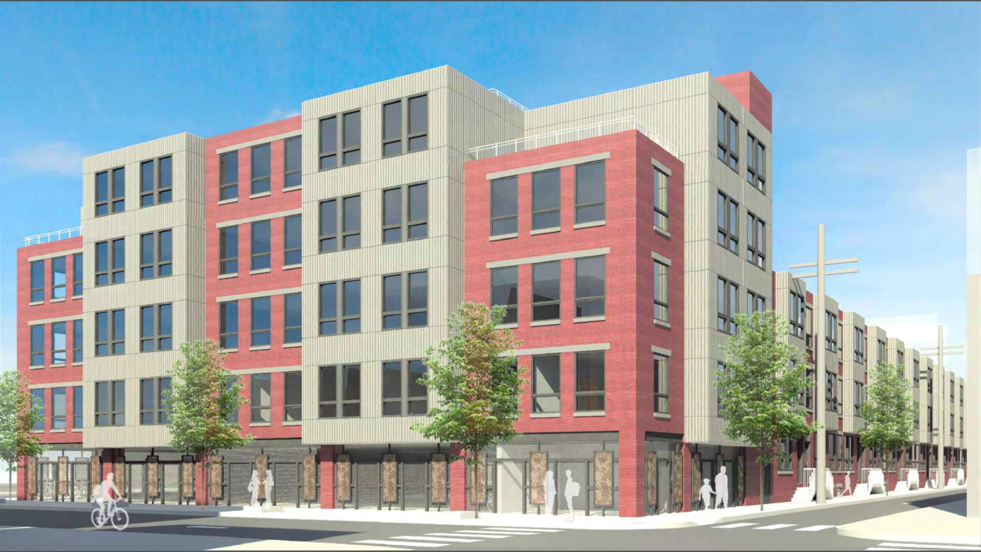 Rendering of 2401 North 2nd Street. Credit: T + Associates Architects.