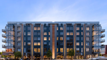 Rendering of 150 West Berks Street. Credit: Cecil Baker + Partners.