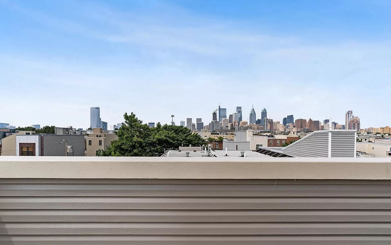 Construction Complete at ThreeStory Rowhouse at 2023 Oakford Street in