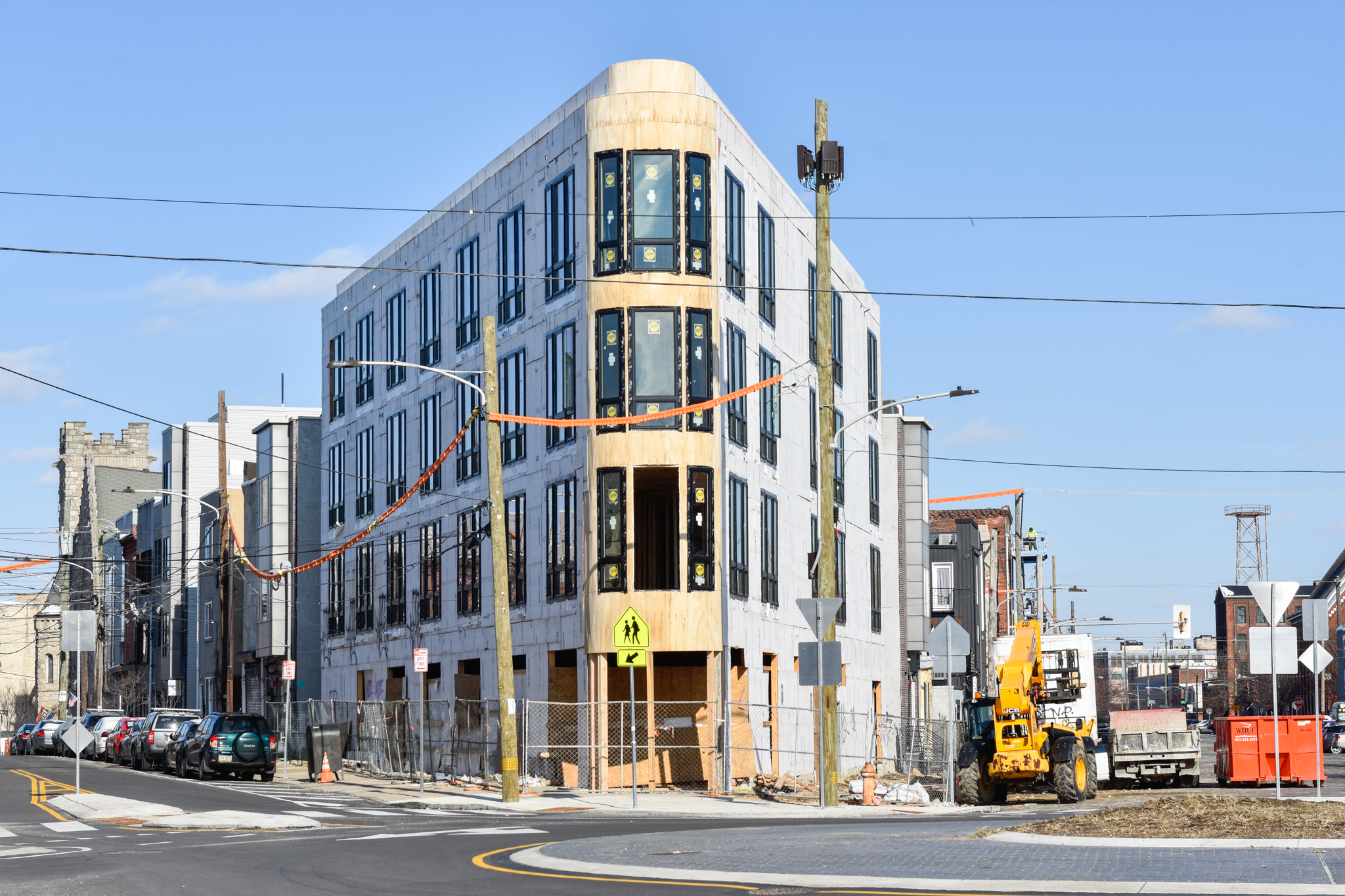 Construction Underway at 2401 Frankford Avenue in Fishtown, Kensington