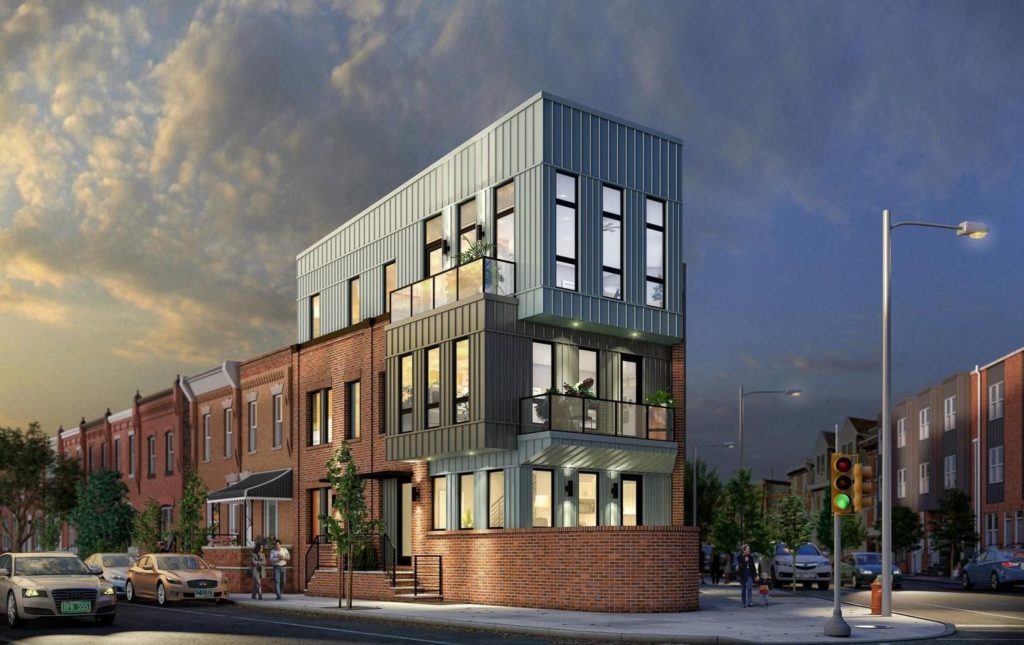 2509 Grays Ferry Avenue. Rendering credit: Gnome Architects