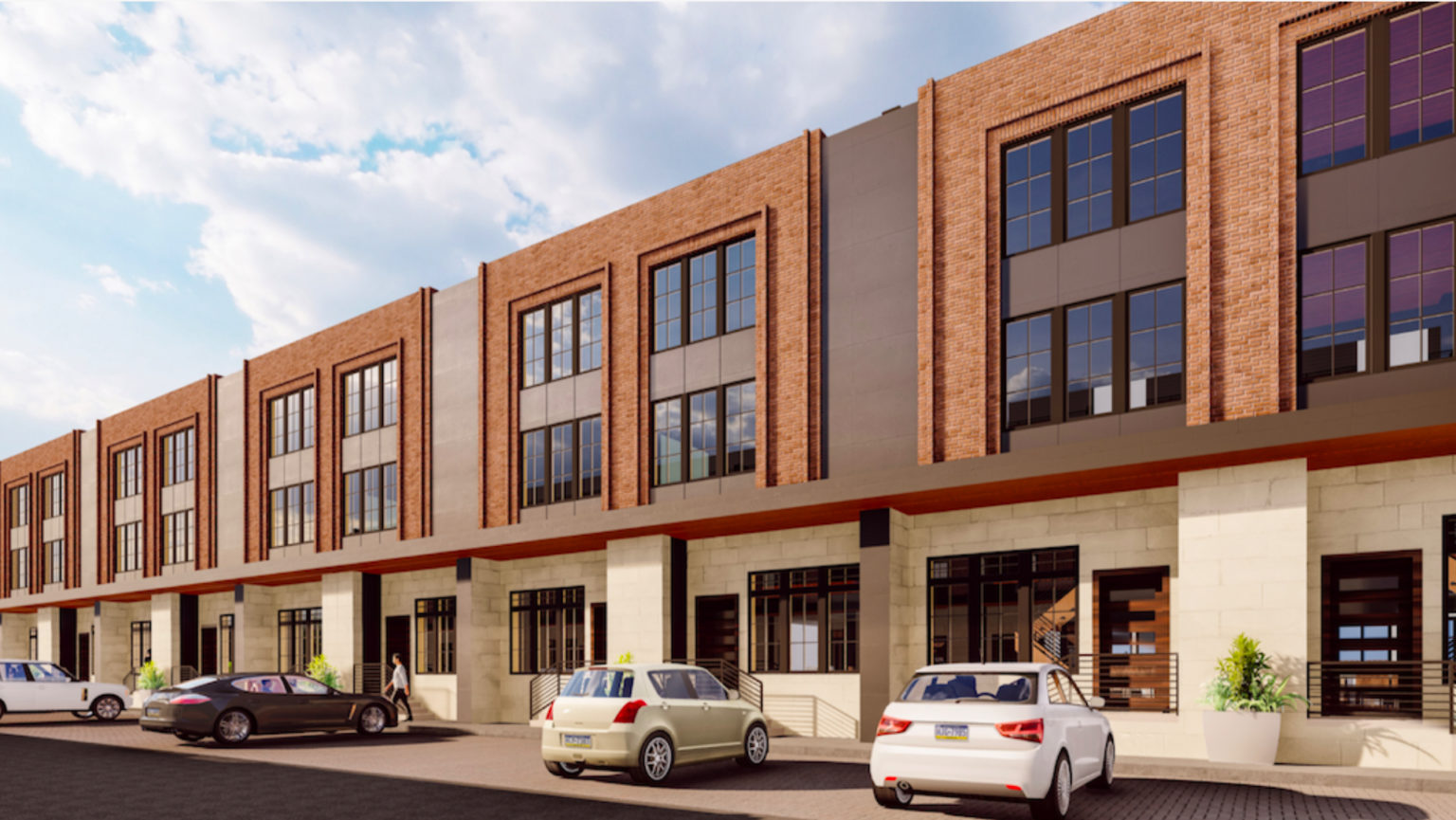 Construction Partially Complete At Carrie’s Court In Girard Estates, South Philadelphia