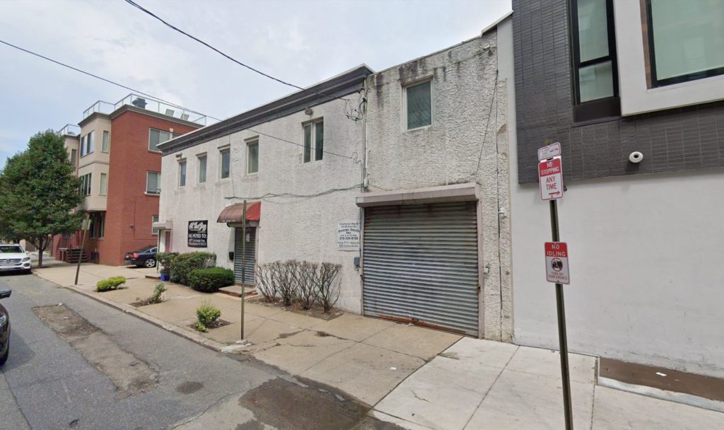 613 South 24th Street, prior to demolition. Looking northeast. June 2019. Credit: Google Maps