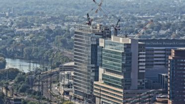 CHOP Hub for Clinical Collaboration from The Laurel Rittenhouse. Photo by Thomas Koloski