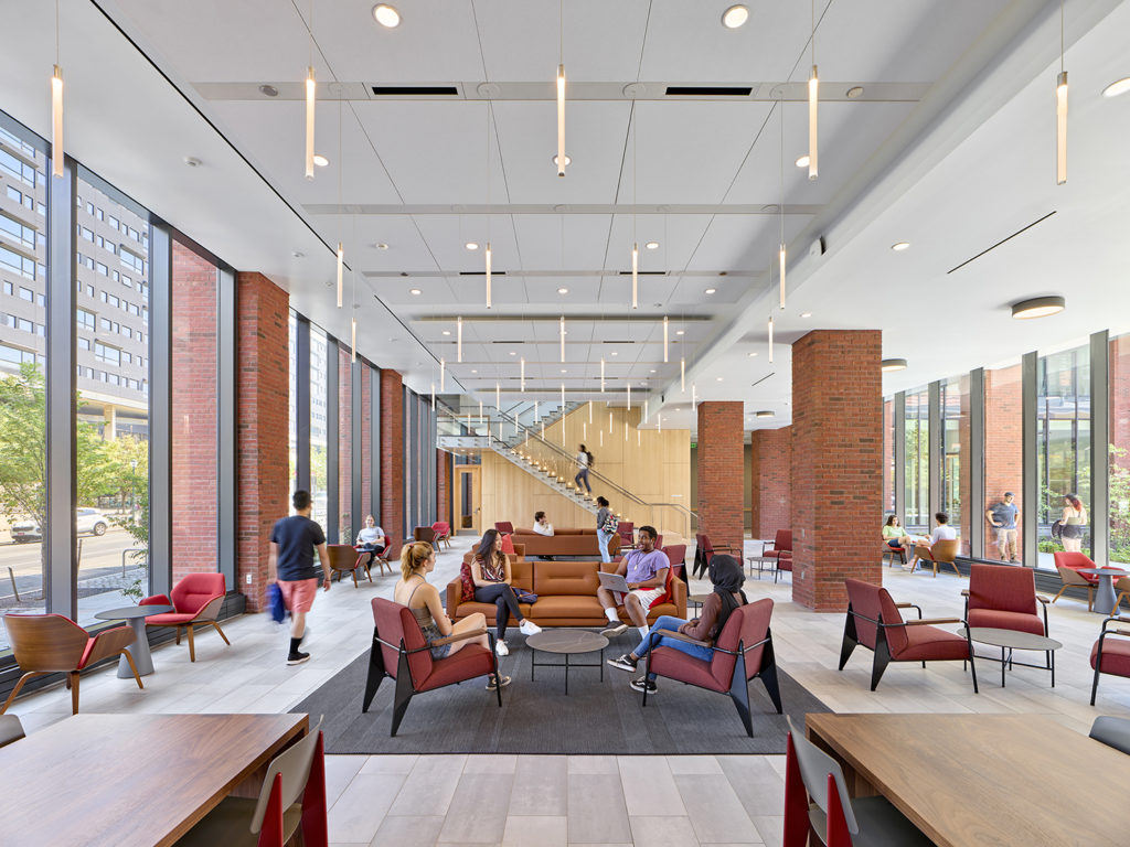 New College House West at 201 South 40th Street. Interior. Credit: Bohlin Cywinski Jackson