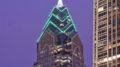 One Liberty Place green lighting. Photo by Thomas Koloski