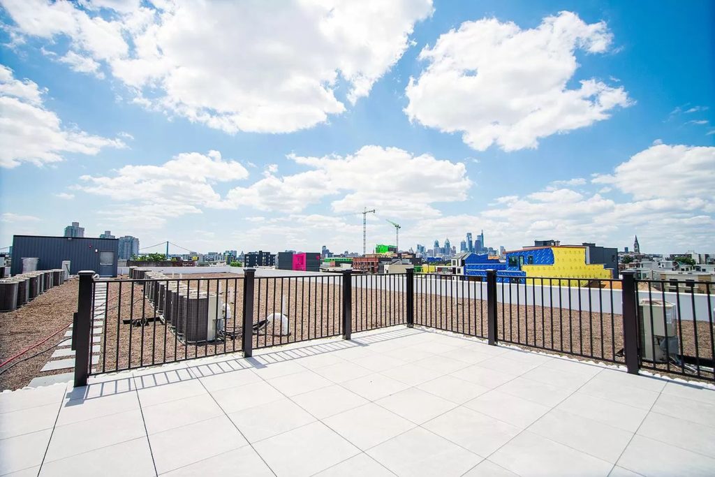 1324 Frankford Avenue. Roof deck