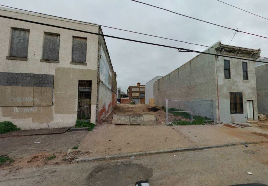 1512 North 25th Street (vacant lot prior to construction). Credit: Plato Studio via the City of Philadelphia
