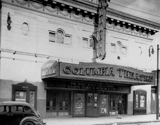 Columbia Theater at 2709 Cecil B. Moore Avenue via cinematreasures