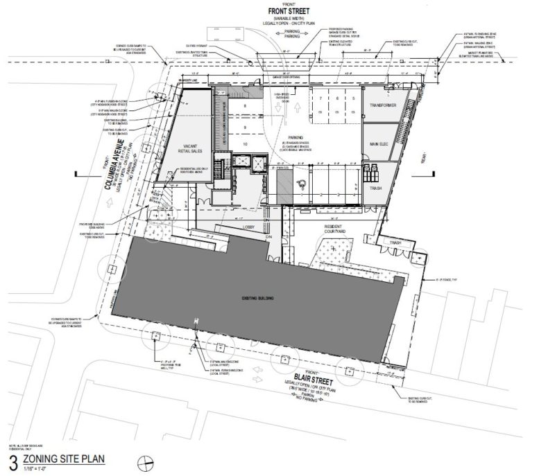 Construction Progresses at The Box Factory Lofts at 31 East Columbia