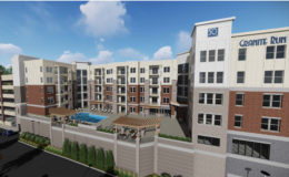 Rendering of 50 At Granite Run (now completed). Credit: BET Investments.