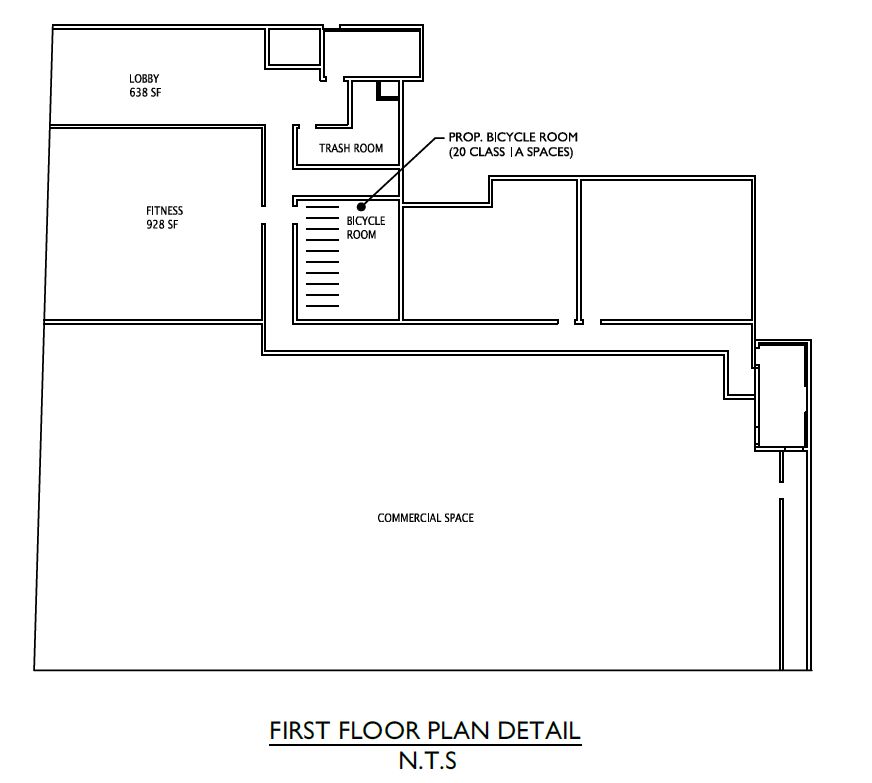 701-19 East Girard Avenue. Ground floor plan. Credit: Master Consulting P.A. via the City of Philadelphia
