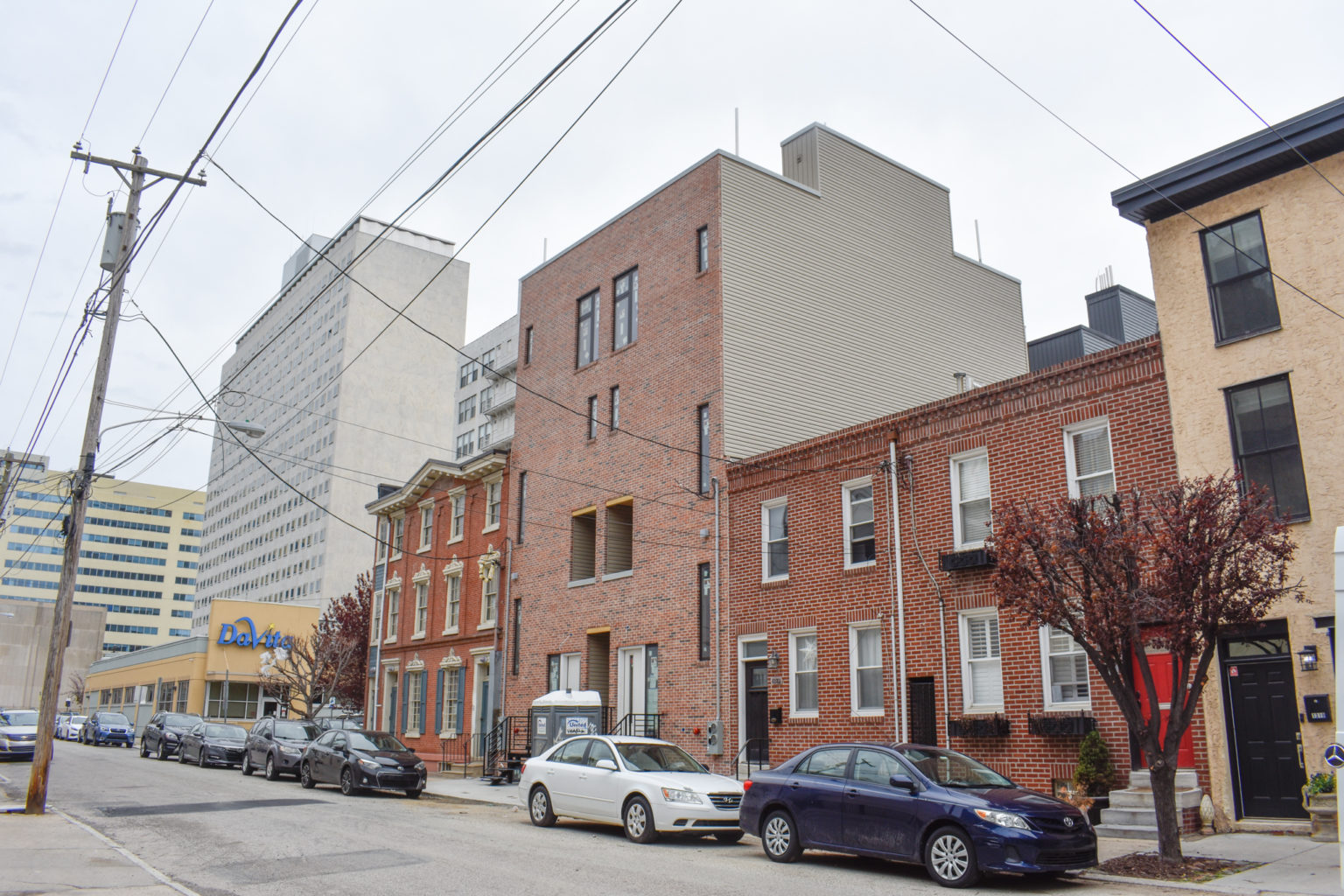 A Study in Duality Construction Nears Completion at 1325 Buttonwood Street in Callowhill, Lower