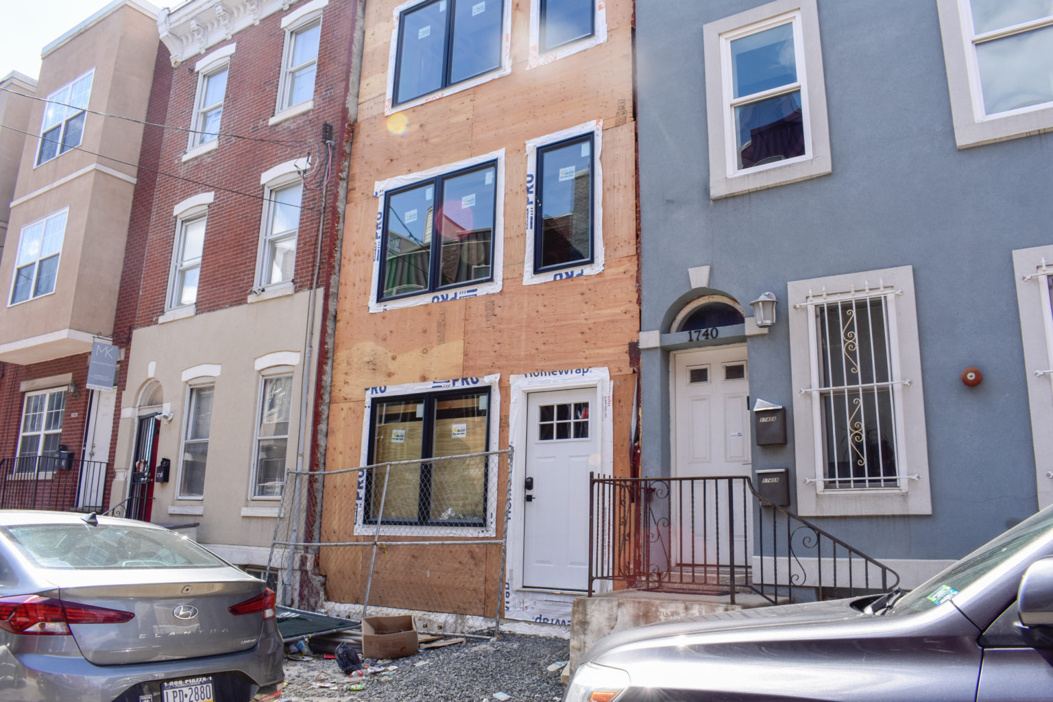 Construction Nears Completion at 1738 North Gratz Street in Cecil B