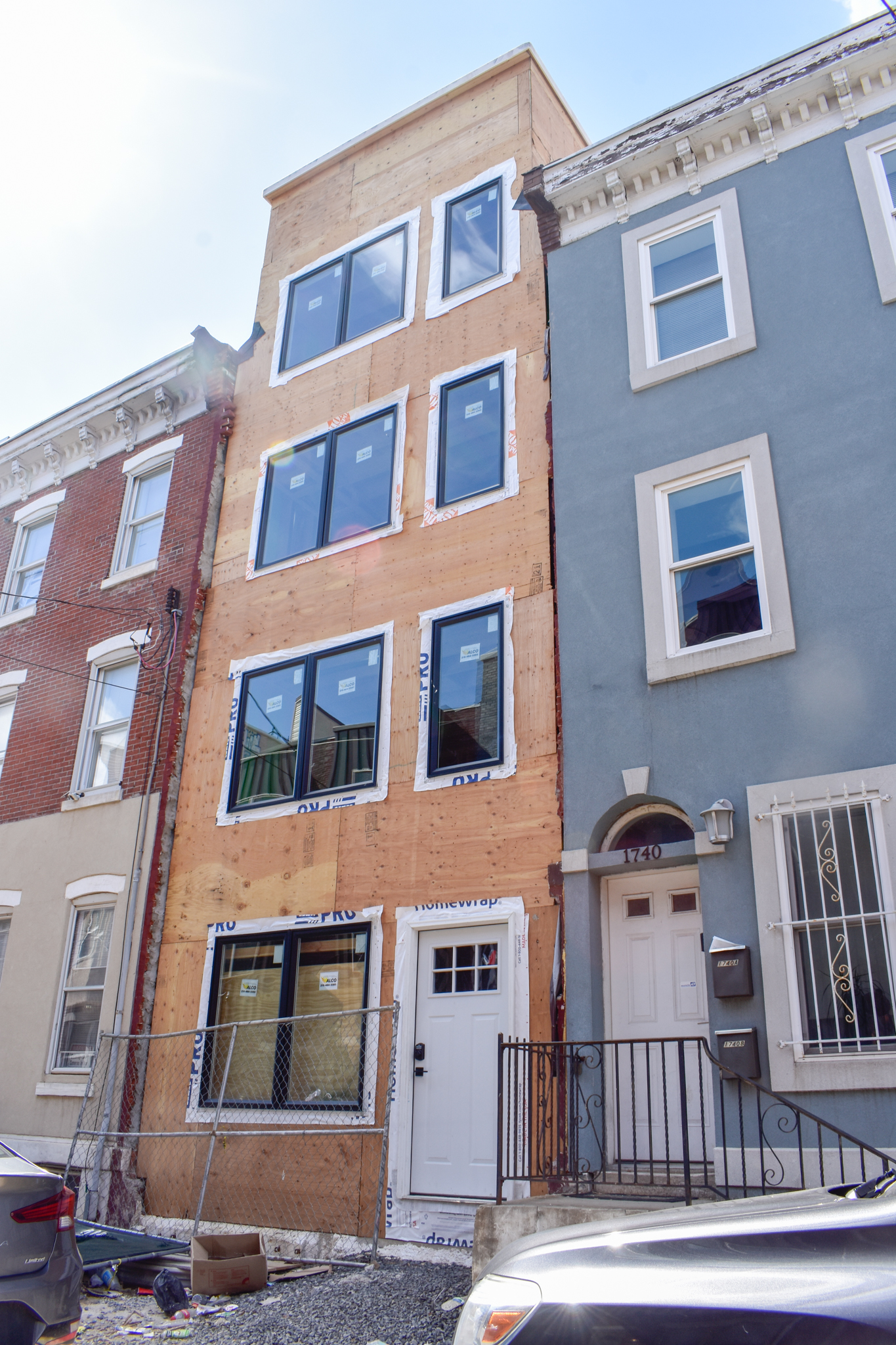 Construction Nears Completion at 1738 North Gratz Street in Cecil B