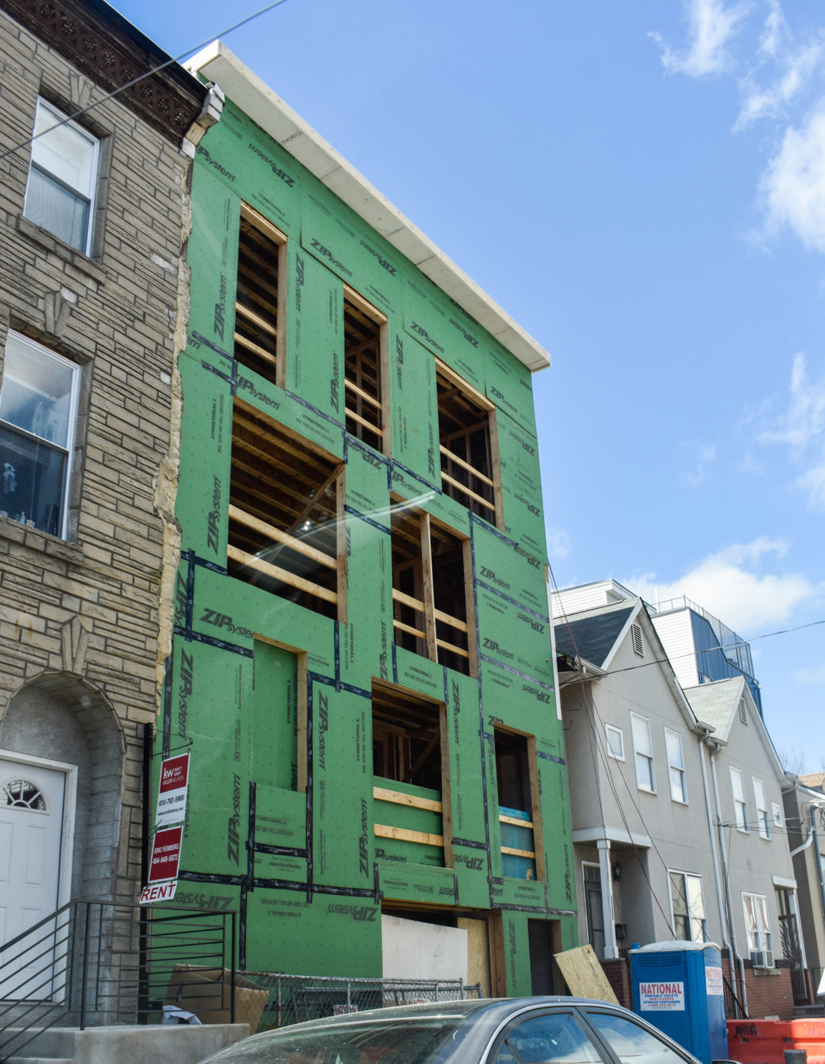 Construction Underway at 1814 North 18th Street in Cecil B. Moore