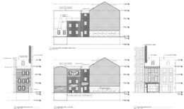 140 North 2nd Street building diagrams from former zoning permit.