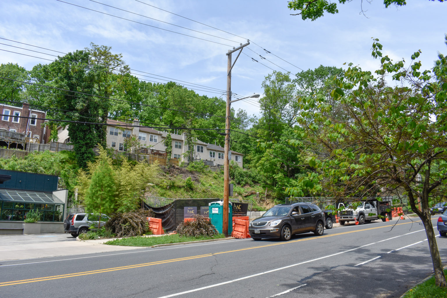 Excavation Underway at 3503 Midvale Avenue in East Falls, Northwest